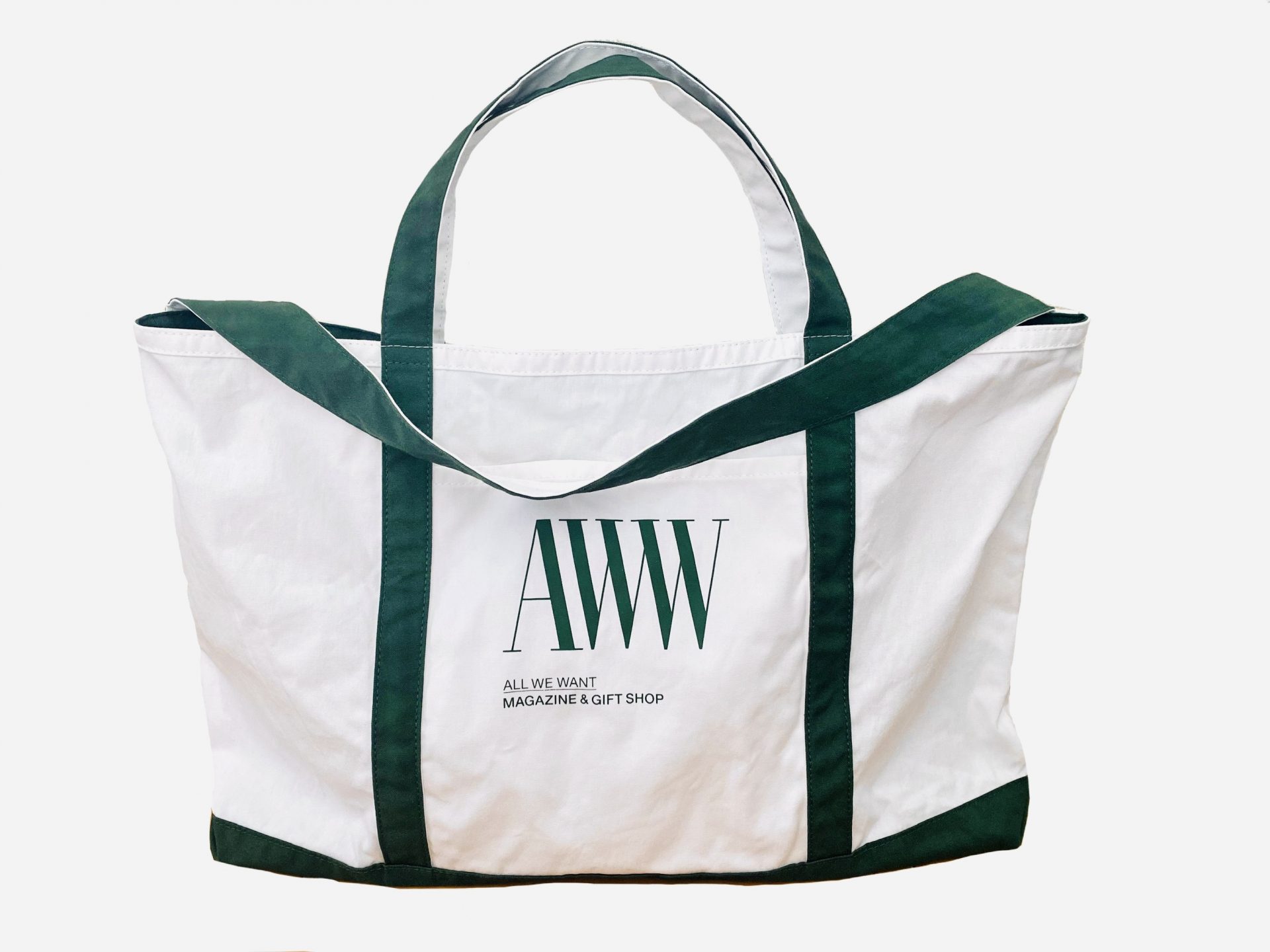 AWW MAGAZINE all we want TOTE トートバッグ9cm ショルダーの長さ